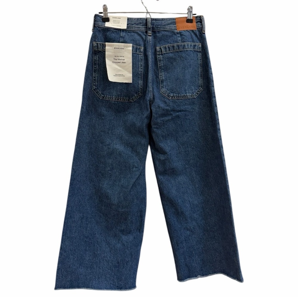 Everlane NWT The Mariner Cropped Jean in Mid Indigo Size 28R - Picture 8 of 14
